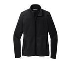 CAPELLA Port Authority® Ladies Connection Fleece Jacket - Deep Black