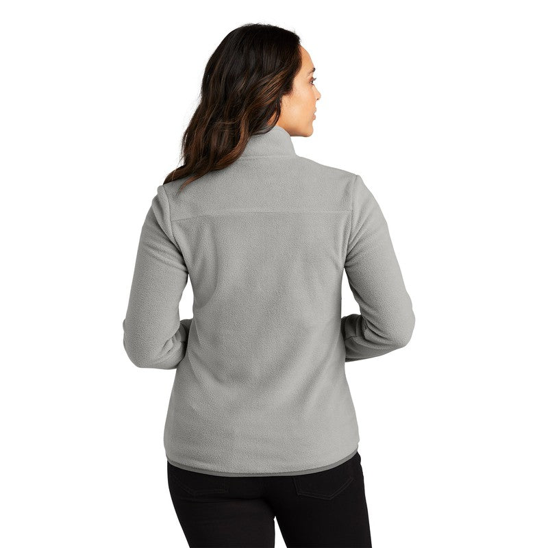NEW CAPELLA Port Authority® Ladies Connection Fleece Jacket - Gusty Gr ...