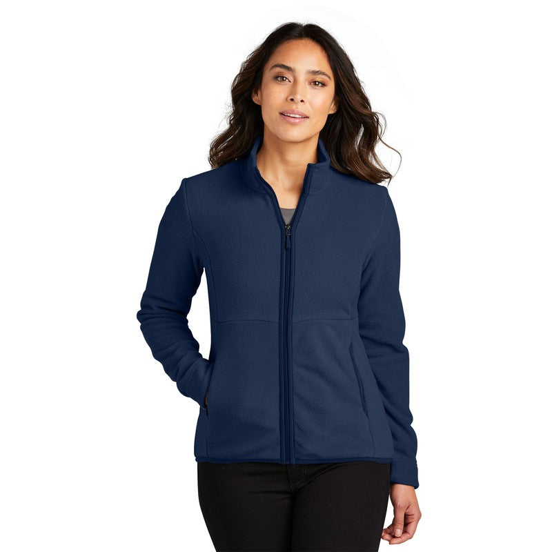 NEW CAPELLA Port Authority® Ladies Connection Fleece Jacket - River Blue Navy