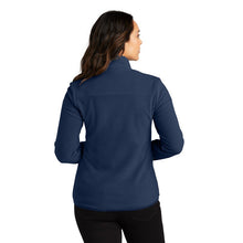 Load image into Gallery viewer, NEW CAPELLA Port Authority® Ladies Connection Fleece Jacket - River Blue Navy