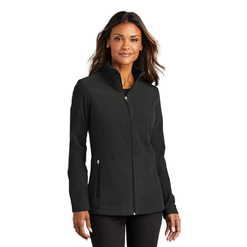 NEW CAPELLA Port Authority® Ladies Accord Microfleece Jacket - Black