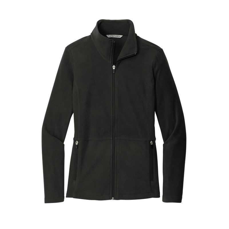 NEW CAPELLA Port Authority® Ladies Accord Microfleece Jacket - Black