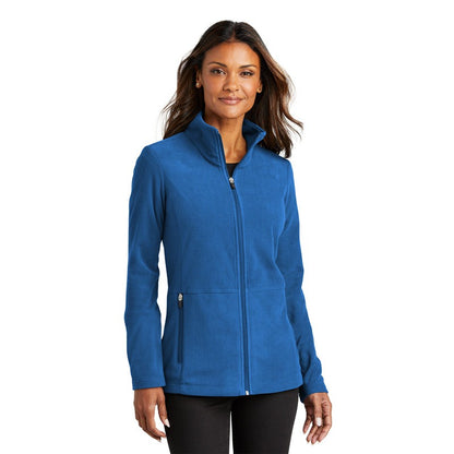 CAPELLA Port Authority® Ladies Accord Microfleece Jacket - Royal