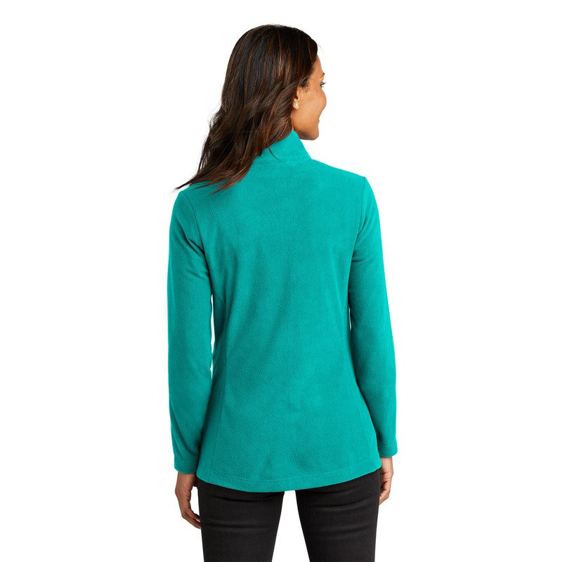 NEW CAPELLA Port Authority® Ladies Accord Microfleece Jacket - Teal Blue