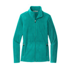 CAPELLA Port Authority® Ladies Accord Microfleece Jacket - Teal Blue