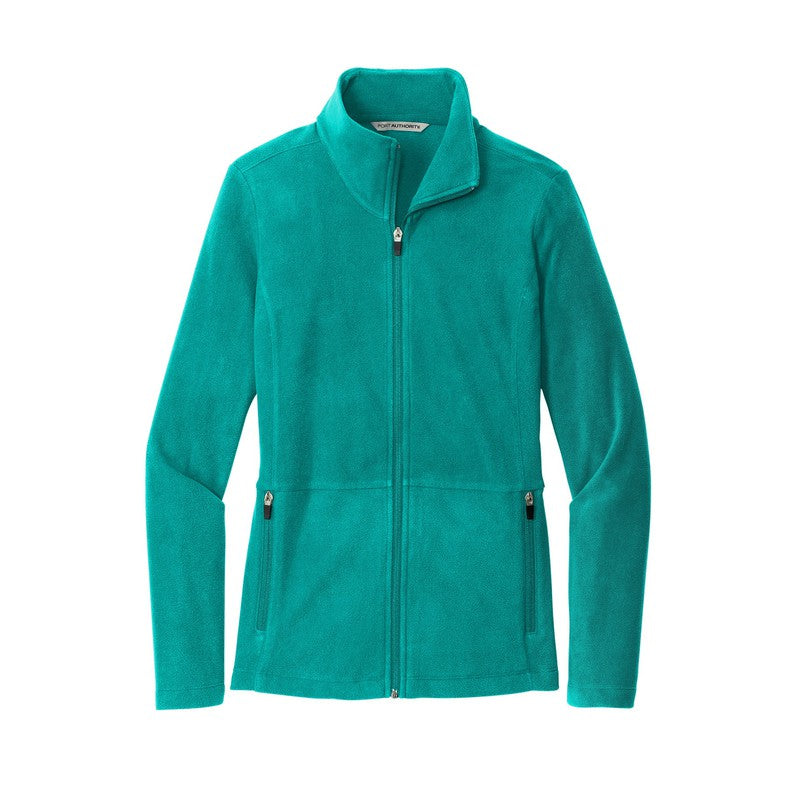 NEW CAPELLA Port Authority® Ladies Accord Microfleece Jacket - Teal Blue