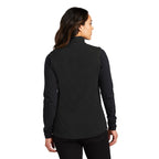 CAPELLA Port Authority® Ladies Accord Microfleece Vest - Black