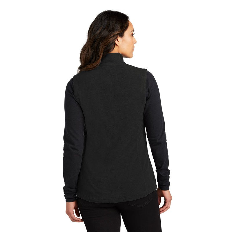 NEW CAPELLA Port Authority® Ladies Accord Microfleece Vest - Black