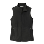 CAPELLA Port Authority® Ladies Accord Microfleece Vest - Black
