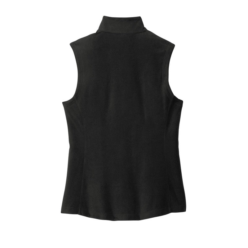 NEW CAPELLA Port Authority® Ladies Accord Microfleece Vest - Black