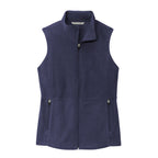 CAPELLA Port Authority® Ladies Accord Microfleece Vest - Navy