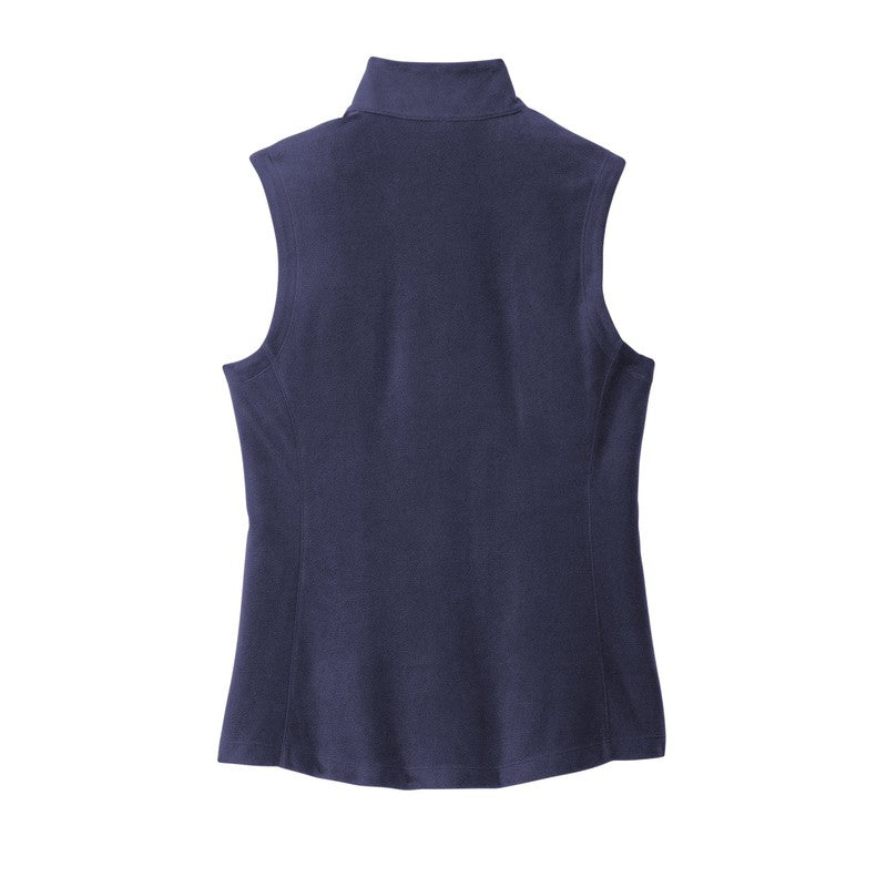 NEW CAPELLA Port Authority® Ladies Accord Microfleece Vest - Navy