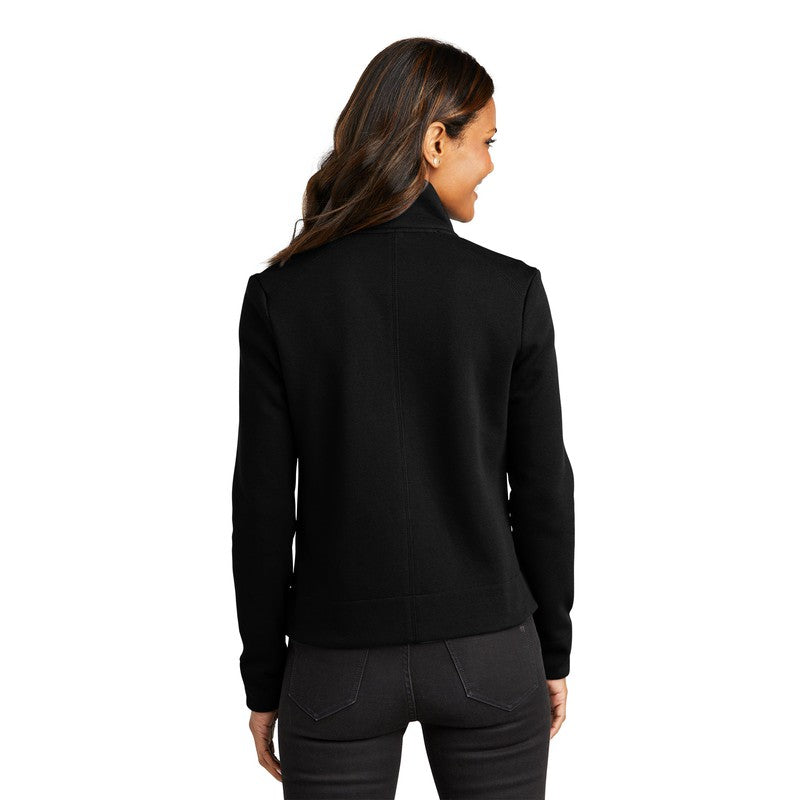 NEW CAPELLA Port Authority® Ladies Network Fleece Jacket - Deep Black