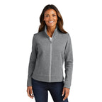 CAPELLA Port Authority® Ladies Network Fleece Jacket - Grey Heather