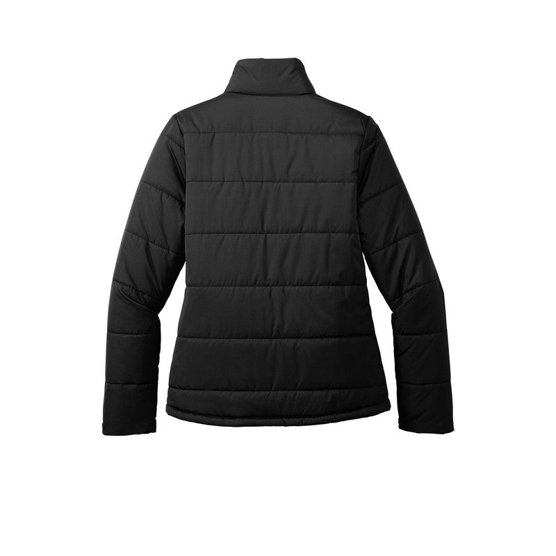 NEW CAPELLA Port Authority® Ladies Puffer Jacket - Black