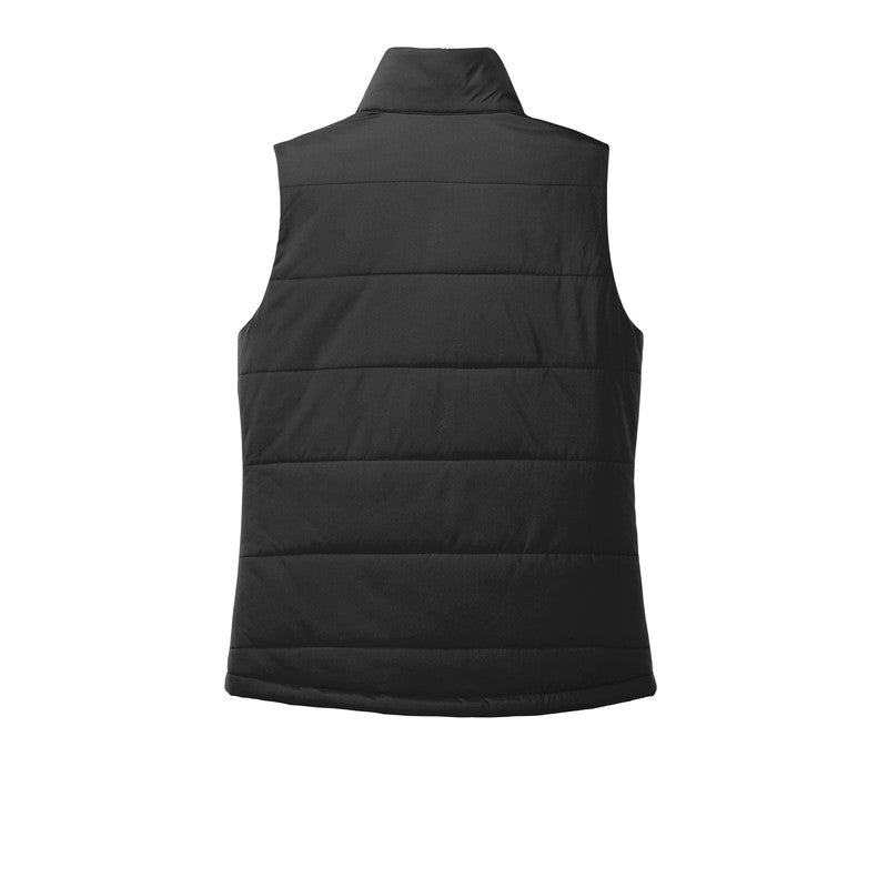 NEW CAPELLA Port Authority® Ladies Puffer Vest - Black