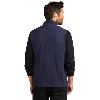 NEW CAPELLA Port Authority® Accord Microfleece Vest - Navy