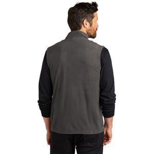 NEW CAPELLA Port Authority® Accord Microfleece Vest - Pewter