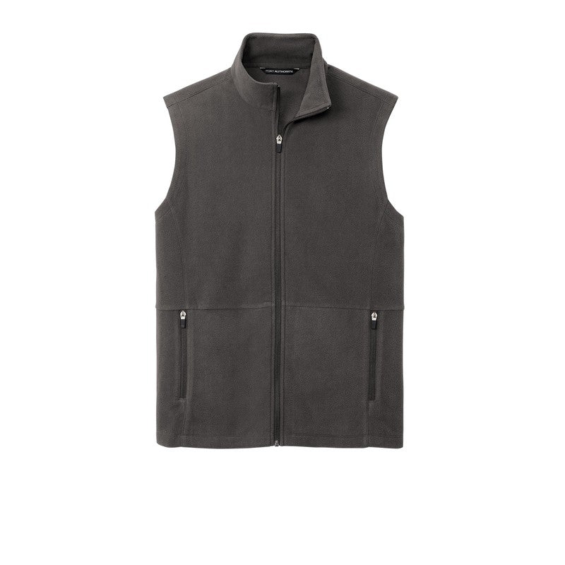 NEW CAPELLA Port Authority® Accord Microfleece Vest - Pewter