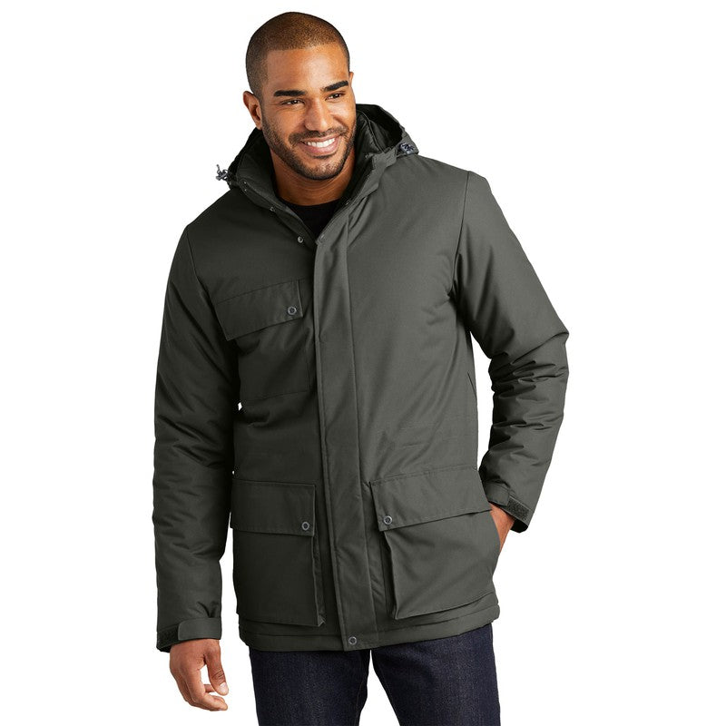 NEW CAPELLA Port Authority® Excursion Parka - Storm Grey