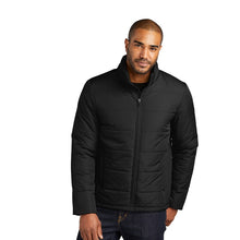 Load image into Gallery viewer, NEW CAPELLA Port Authority® Puffer Jacket - Deep Black