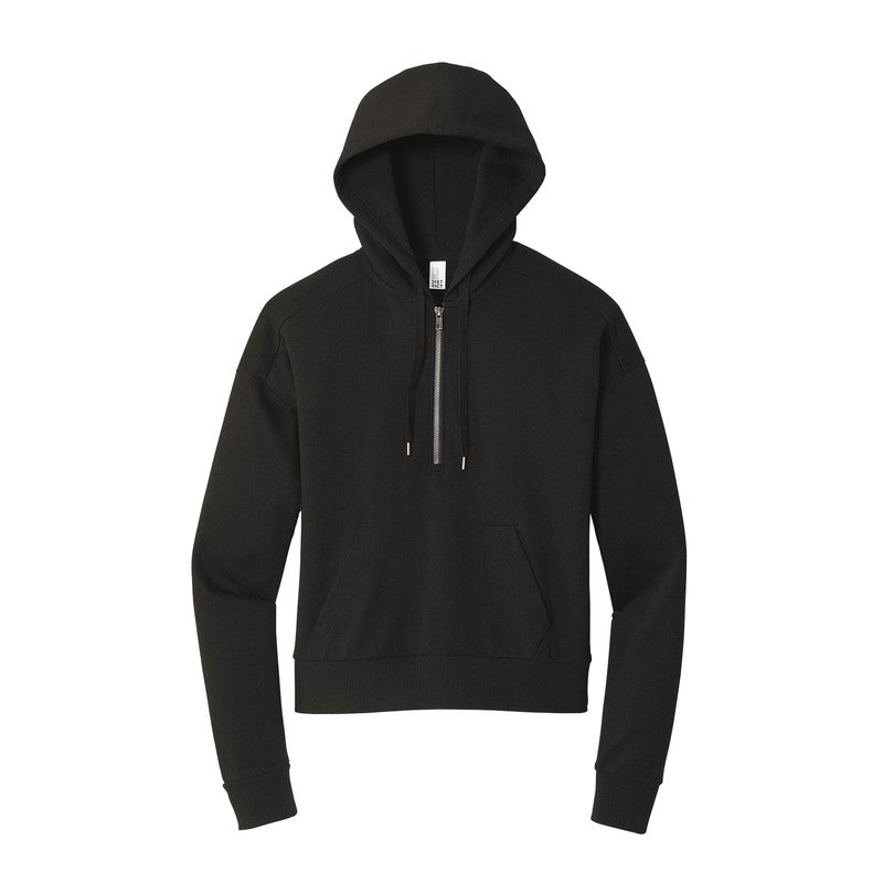 CAPELLA District® Women’s Perfect Tri® Fleece 1/2-Zip Pullover - Black