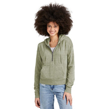 Load image into Gallery viewer, NEW CAPELLA District® Women’s Perfect Tri® Fleece 1/2-Zip Pullover - Military Green Frost