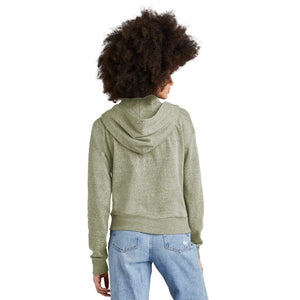 NEW CAPELLA District® Women’s Perfect Tri® Fleece 1/2-Zip Pullover - Military Green Frost