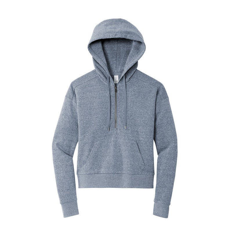 CAPELLA District® Women’s Perfect Tri® Fleece 1/2-Zip Pullover - Navy Frost