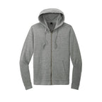 CAPELLA District® Perfect Tri® Fleece Full-Zip Hoodie - Heathered Charcoal