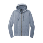 CAPELLA District® Perfect Tri® Fleece Full-Zip Hoodie - Navy Frost