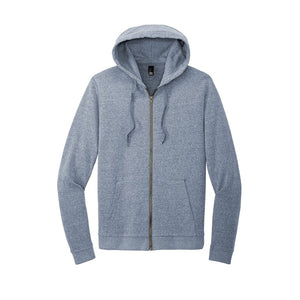 NEW CAPELLA District® Perfect Tri® Fleece Full-Zip Hoodie - Navy Frost
