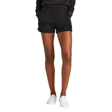 Load image into Gallery viewer, NEW CAPELLA District® Women’s Perfect Tri® Fleece Short - Black