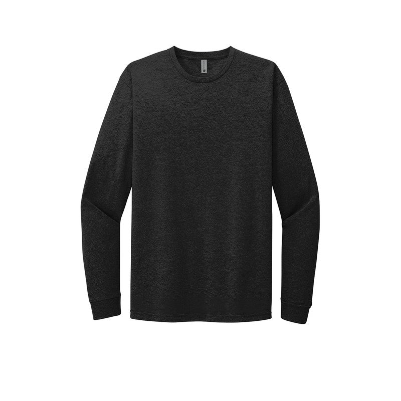 NEW CAPELLA Next Level™ Unisex CVC Long Sleeve Tee - Black