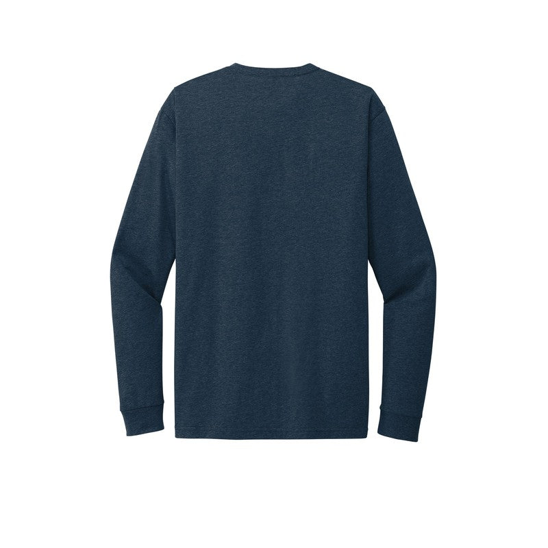 NEW CAPELLA Next Level™ Unisex CVC Long Sleeve Tee - Midnight Navy