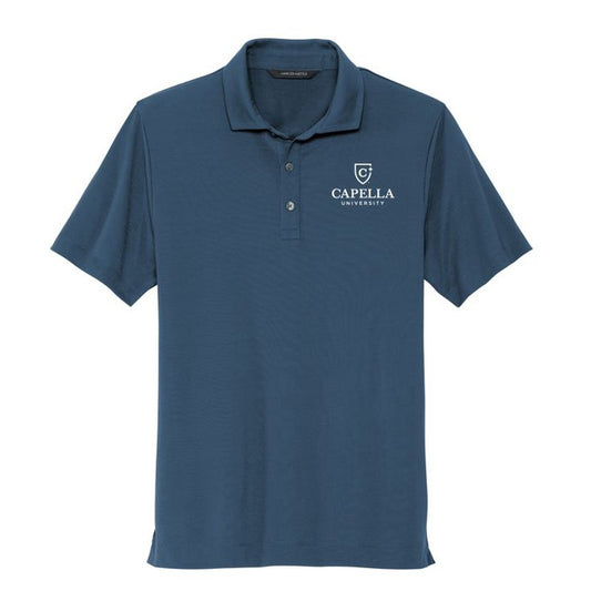 CAPELLA Mercer+Mettle™ Stretch Jersey Polo - Insignia Blue