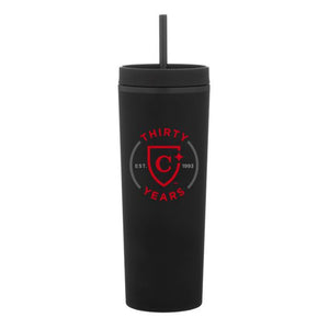 CAPELLA THIRTY YEAR DASH TUMBLER - BLACK - PRE-ORDER ONLY - PRODUCT SHIPS MID-MARCH