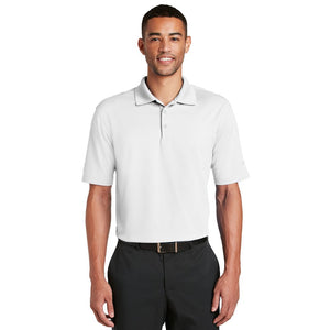 Nike Dri-FIT Micro Pique Polo - White - SHIPS MID-OCTOBER - pre-order only
