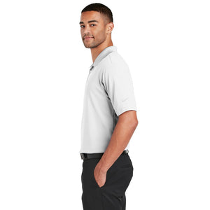 Nike Dri-FIT Micro Pique Polo - White - SHIPS MID-OCTOBER - pre-order only