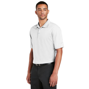 Nike Dri-FIT Micro Pique Polo - White - SHIPS MID-OCTOBER - pre-order only
