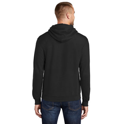 CAPELLA ALUMNI MEN'S Core Fleece Pullover Hooded Sweatshirt - Black