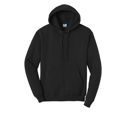 CAPELLA ALUMNI MEN'S Core Fleece Pullover Hooded Sweatshirt - Black