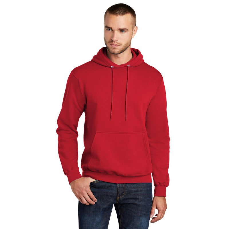 CAPELLA ALUMNI MEN'S Core Fleece Pullover Hooded Sweatshirt - Red