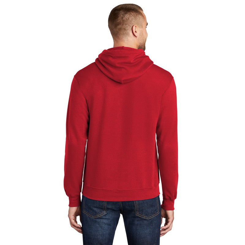 CAPELLA ALUMNI MEN'S Core Fleece Pullover Hooded Sweatshirt - Red