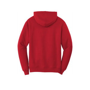 CAPELLA ALUMNI MEN'S Core Fleece Pullover Hooded Sweatshirt - Red