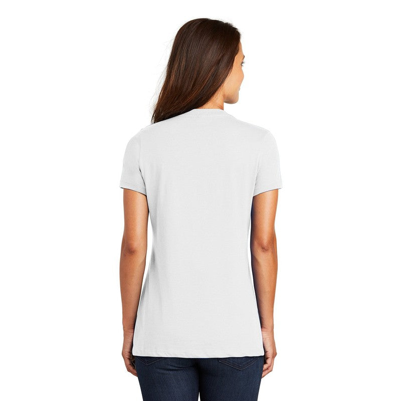 NEW CAPELLA District ® Women’s Perfect Weight ® V-Neck Tee - Bright White