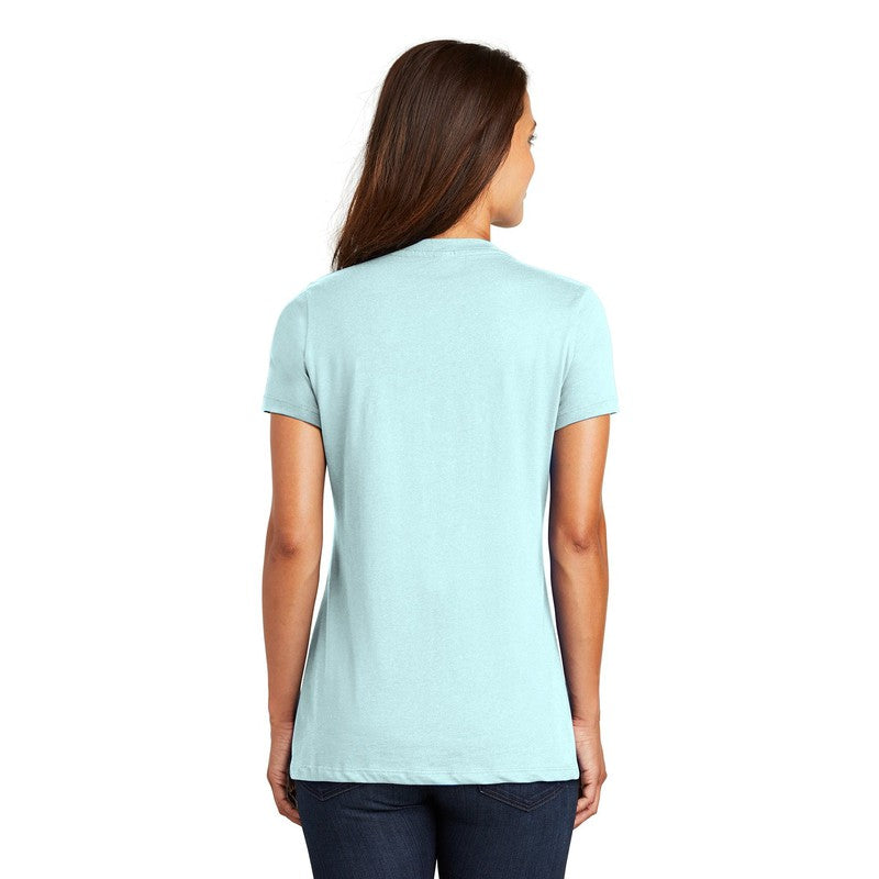 NEW CAPELLA District ® Women’s Perfect Weight ® V-Neck Tee - Seaglass Blue