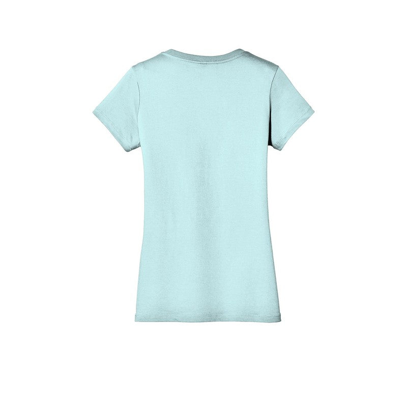 NEW CAPELLA District ® Women’s Perfect Weight ® V-Neck Tee - Seaglass Blue