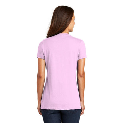 NEW CAPELLA District ® Women’s Perfect Weight ® V-Neck Tee - Soft Purple