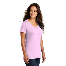 Load image into Gallery viewer, District ® Women’s Perfect Weight ® V-Neck Tee - Soft Purple
